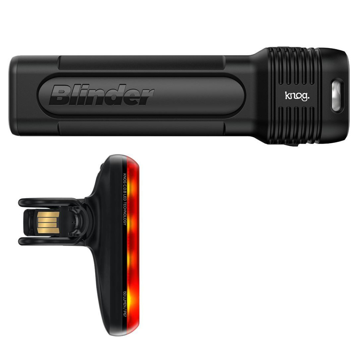 Knog Blinder 1300 + Knog Blinder R-150 lukturu komplekts
