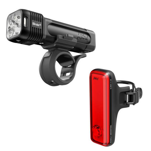 Knog Blinder 1400 + Blinder R-150 velolampu komplekts