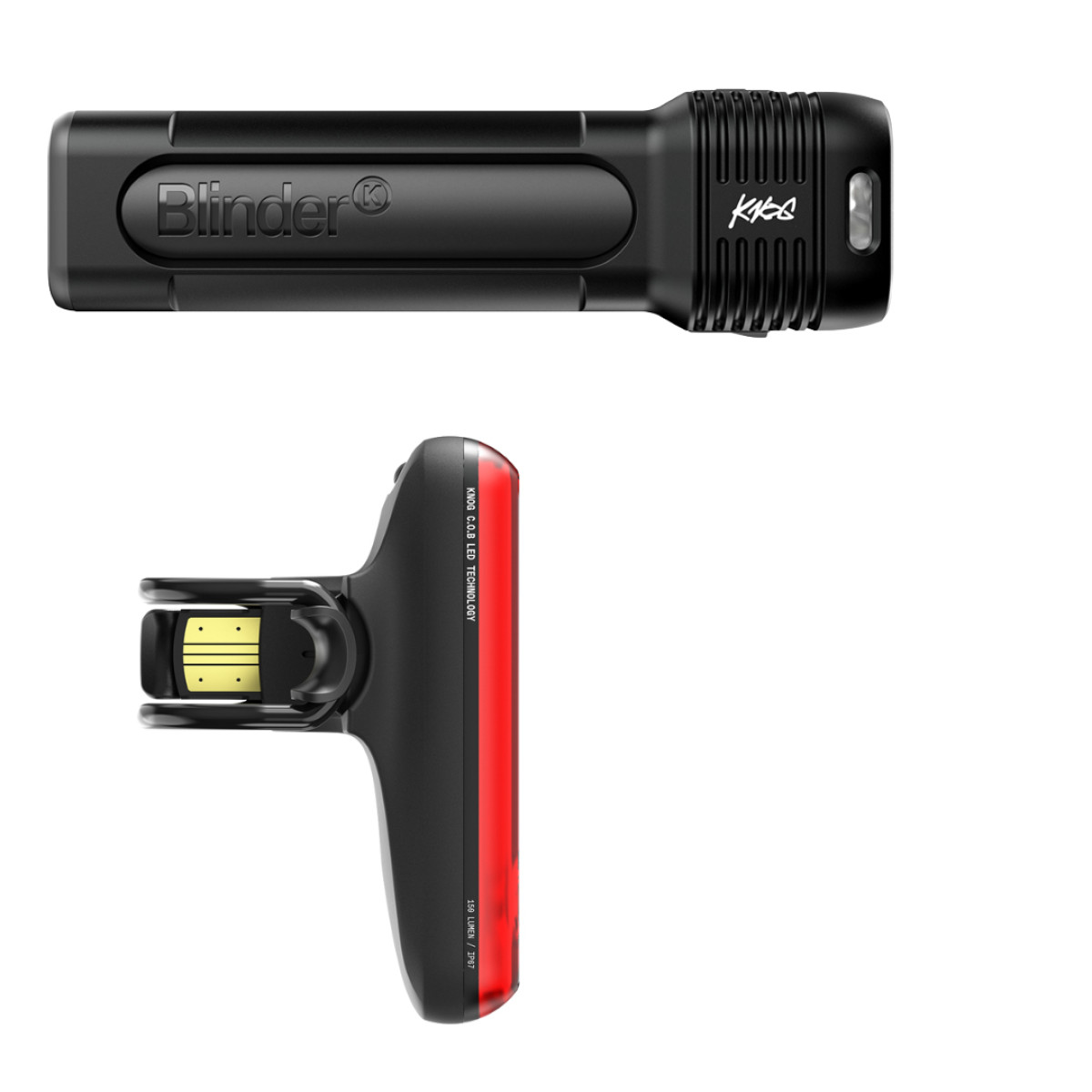 Knog Blinder 1400 + Blinder R-150 velolampu komplekts