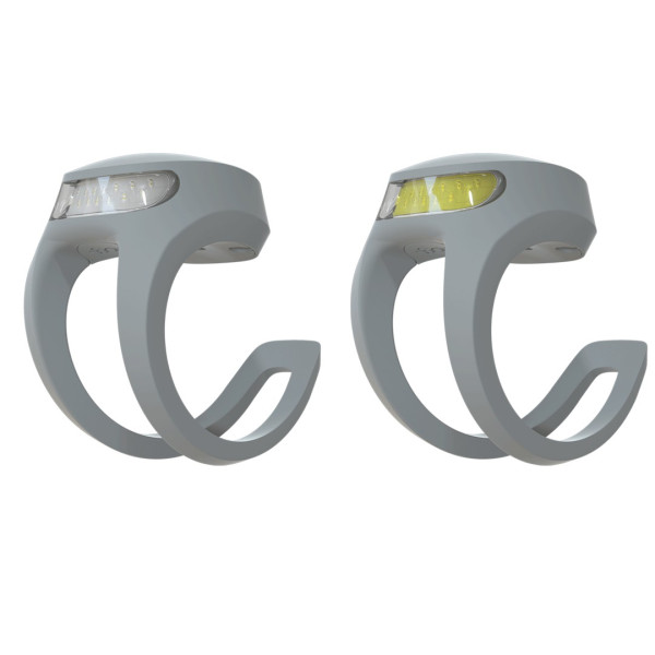 Knog Frog velosipēda lukturu komplekts | Abyss Grey