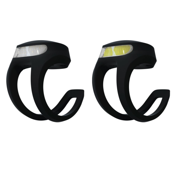 Knog Frog velosipēda lukturu komplekts | Spider Black