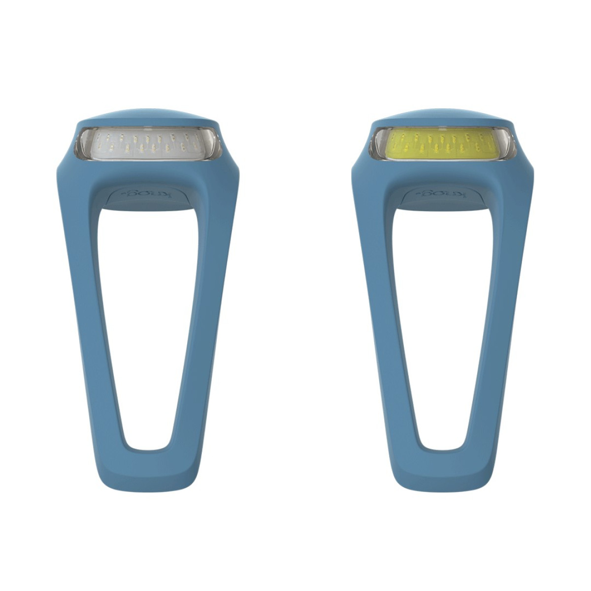 Knog Frog velosipēda lukturu komplekts | New Demin Blue