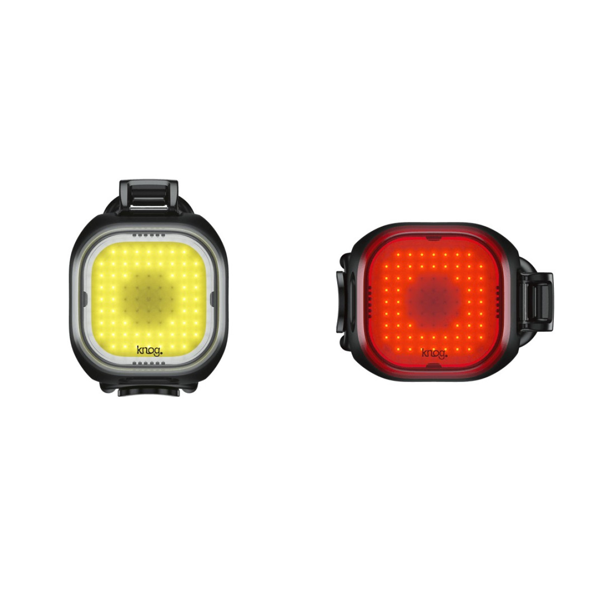 Knog Blinder Mini Twinpack velosipēda lukturu komplekts | Square