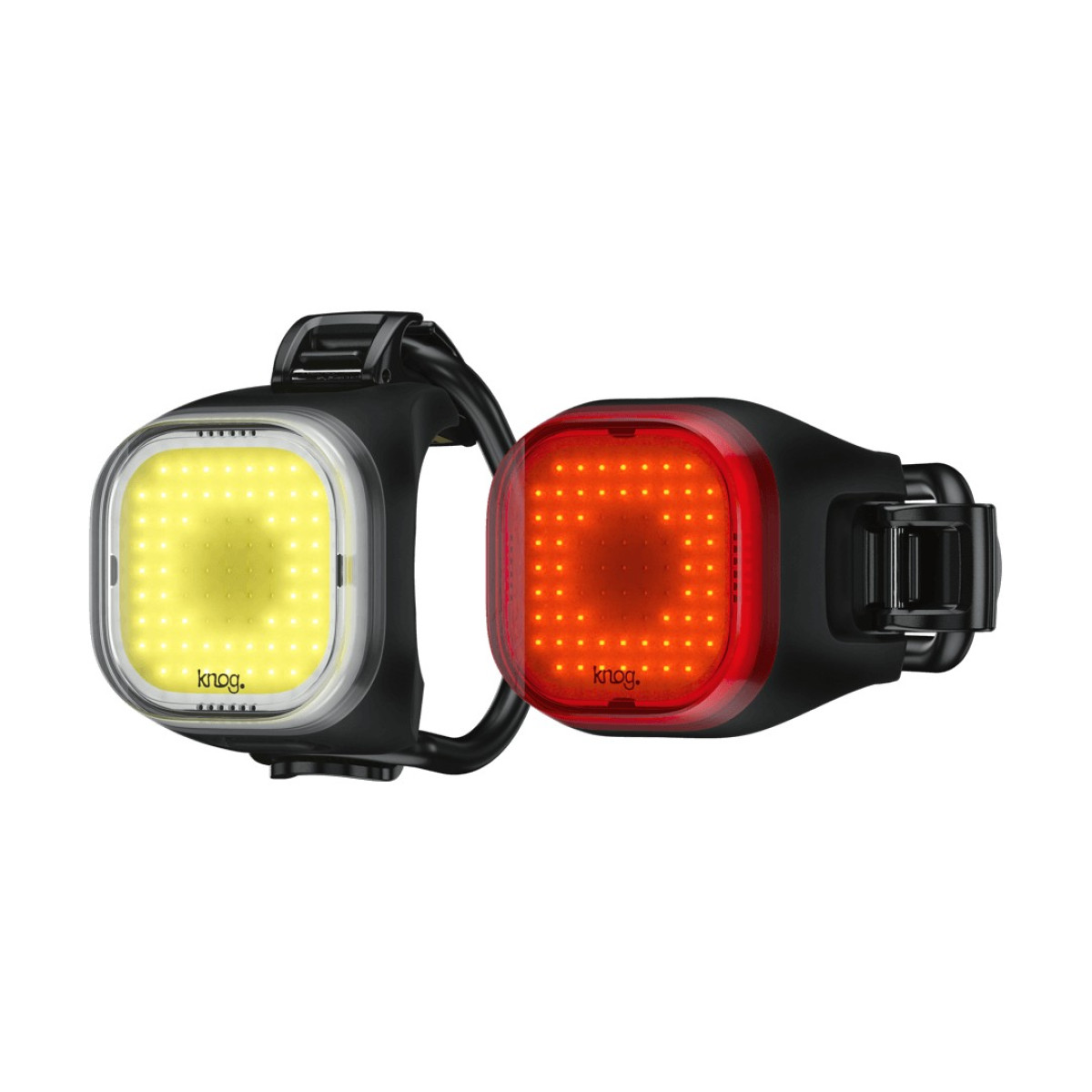 Knog Blinder Mini Twinpack velosipēda lukturu komplekts | Square