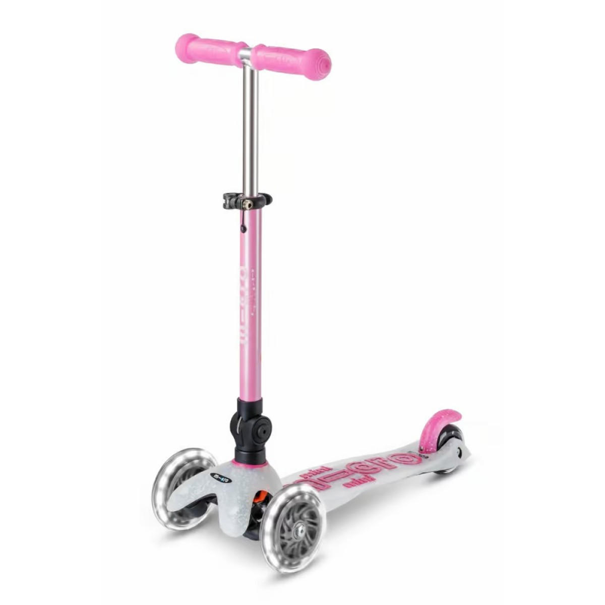 Mini Micro Deluxe LED saliekamais skrejritenis | Orion Pink