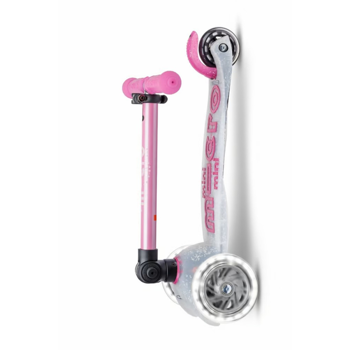 Mini Micro Deluxe LED saliekamais skrejritenis | Orion Pink