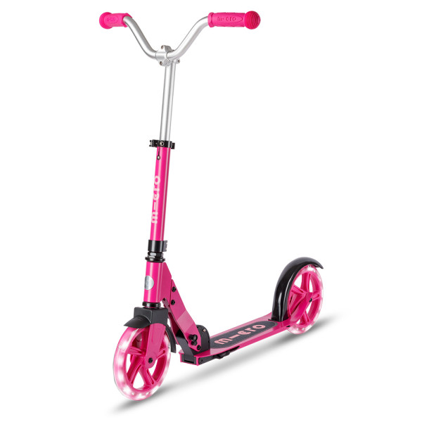 Micro Cruiser LED skrejritenis | Berry Red