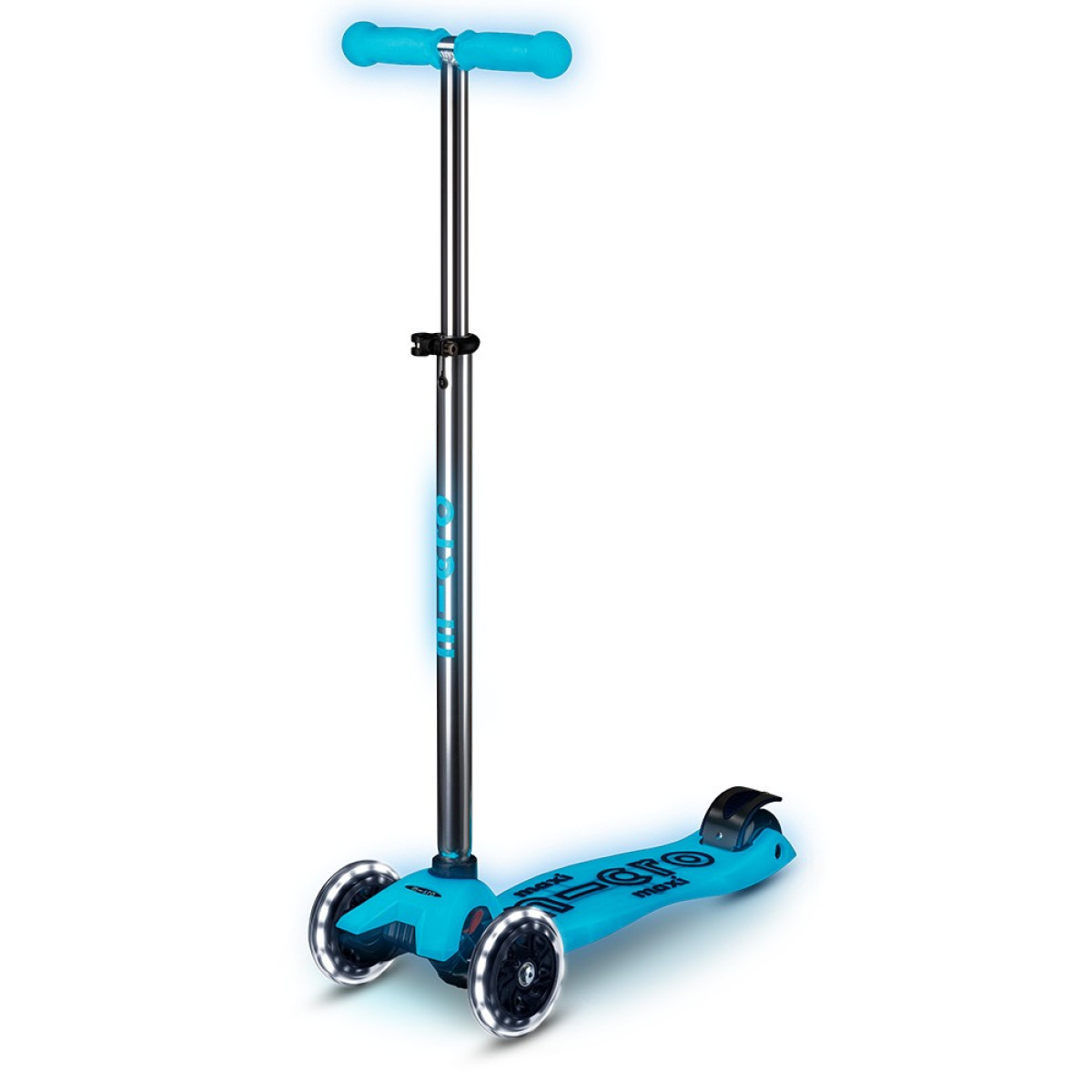 Maxi Micro Deluxe Glow LED skūteris | Crystal Blue