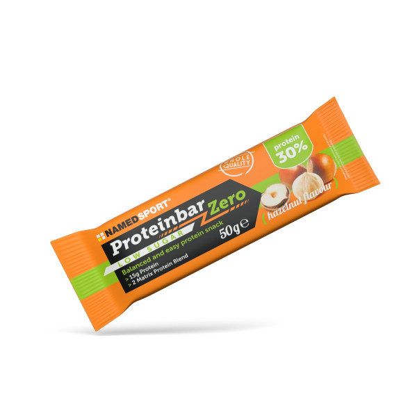 NamedSport Proteinbar Zero olbaltumvielu batoniņš | 50 g | Hazelnut NamedSport Proteinbar Zero olbaltumvielu batoniņš | 50 g | Hazelnut