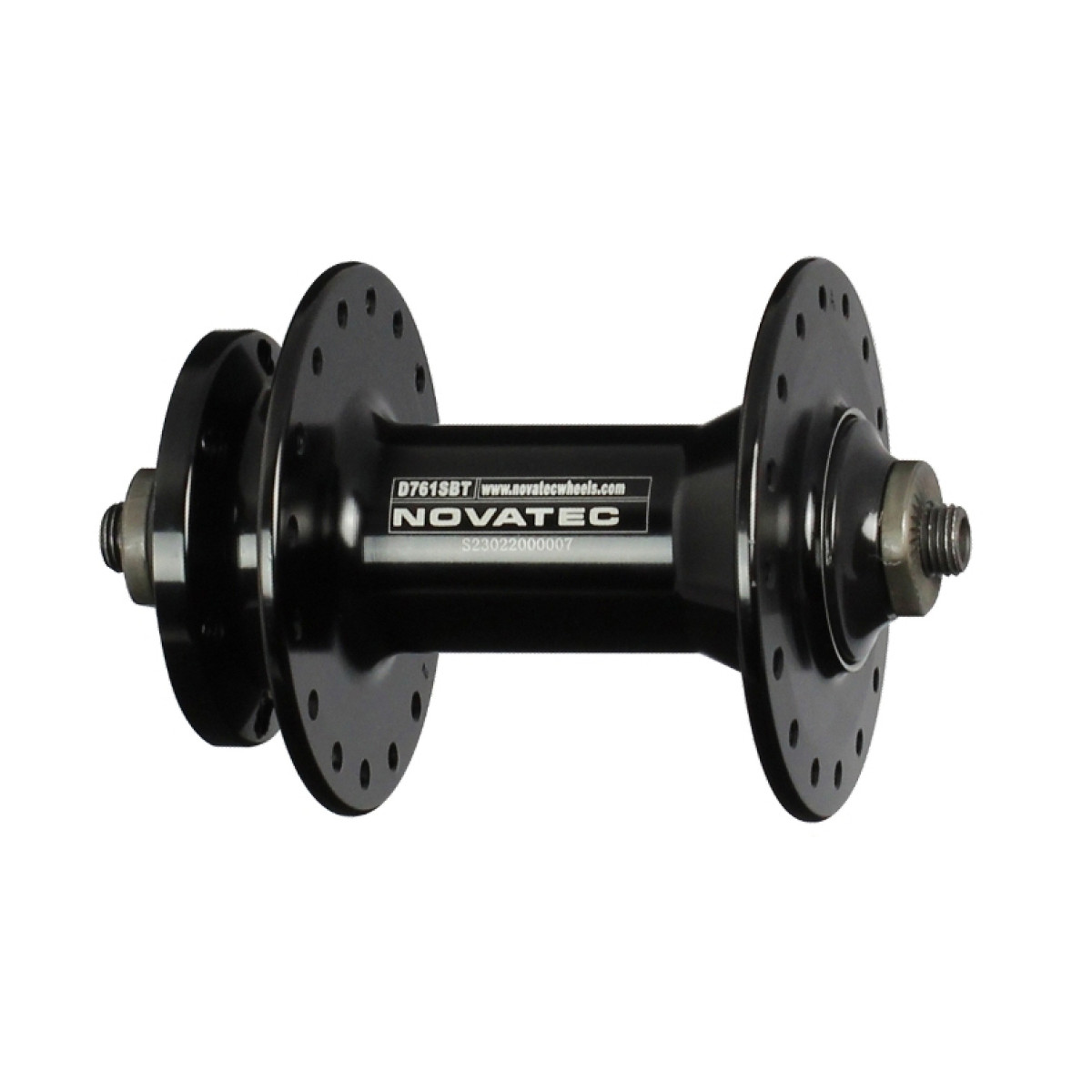 Novatec D761SBT priekšējā rumba | 6 bultskrūvju | QR 9x100 mm