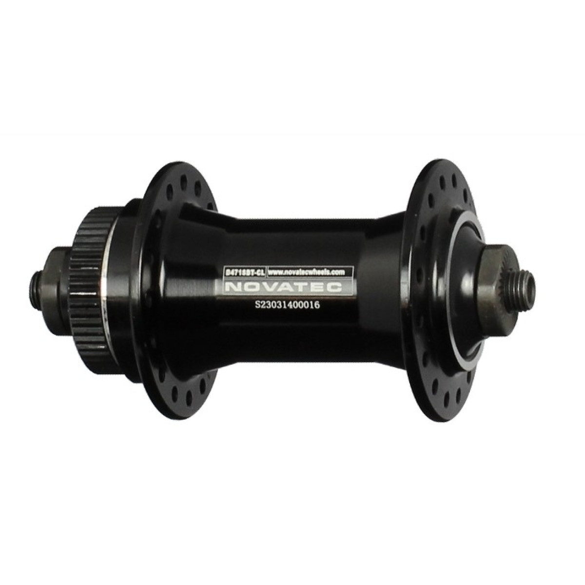 Novatec D761SBT-CL priekšējā rumba | Center-Lock | QR 9x100 mm