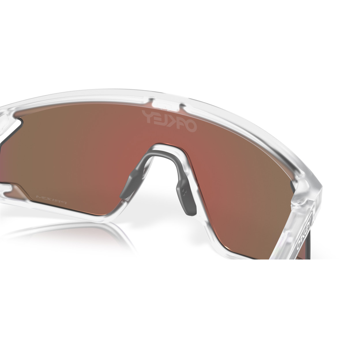 Oakley Bxtr Metal saulesbrilles | Matte Clear - Prizm Violet
