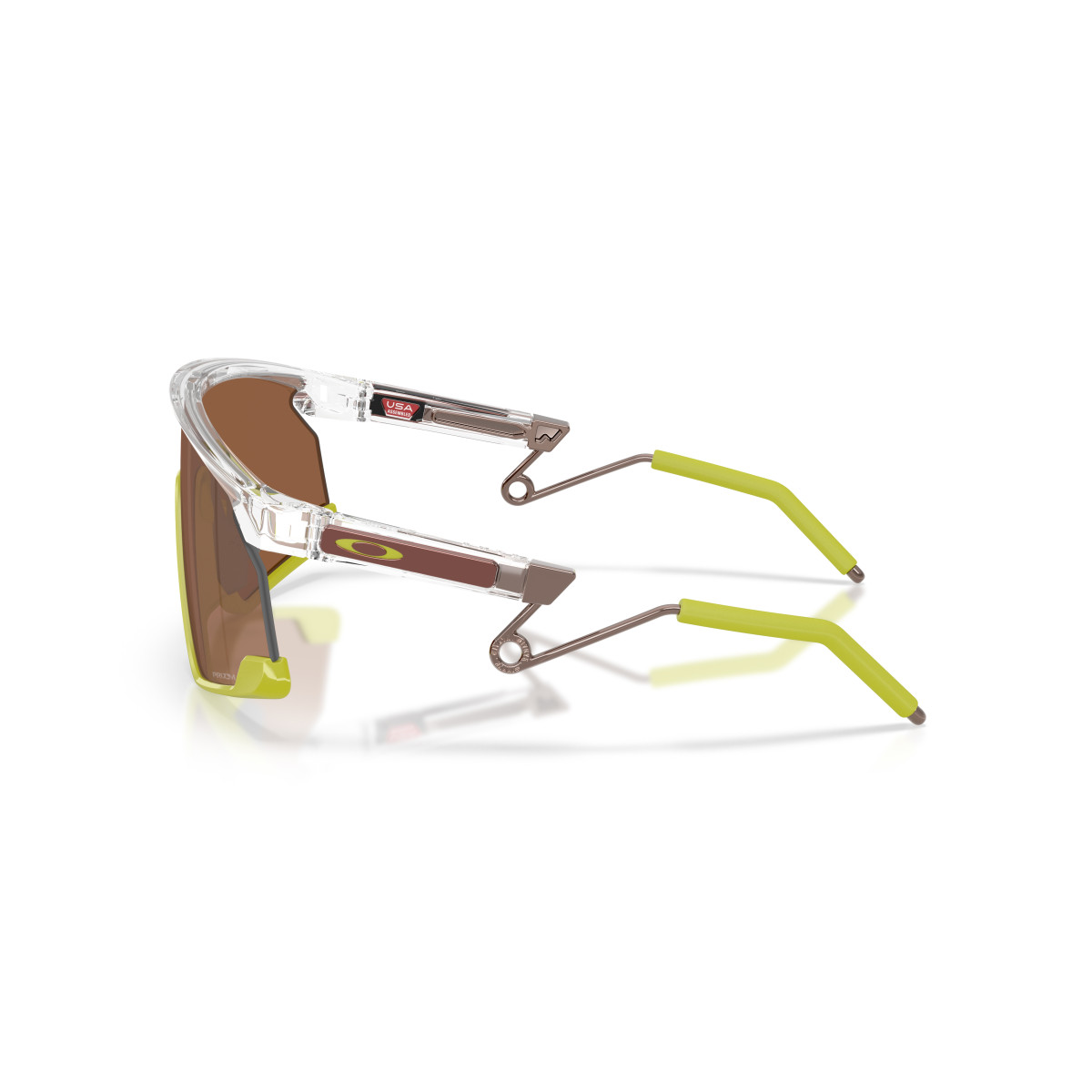 Oakley Bxtr Metal saulesbrilles | Polished Clear - Prizm Tungsten