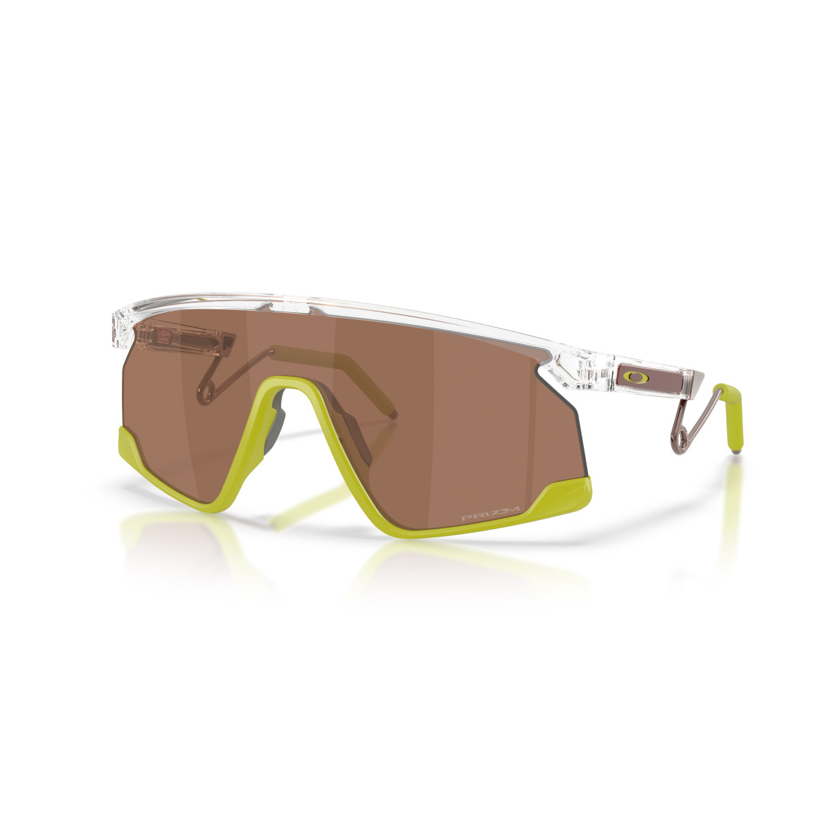Oakley Bxtr Metal saulesbrilles | Polished Clear - Prizm Tungsten