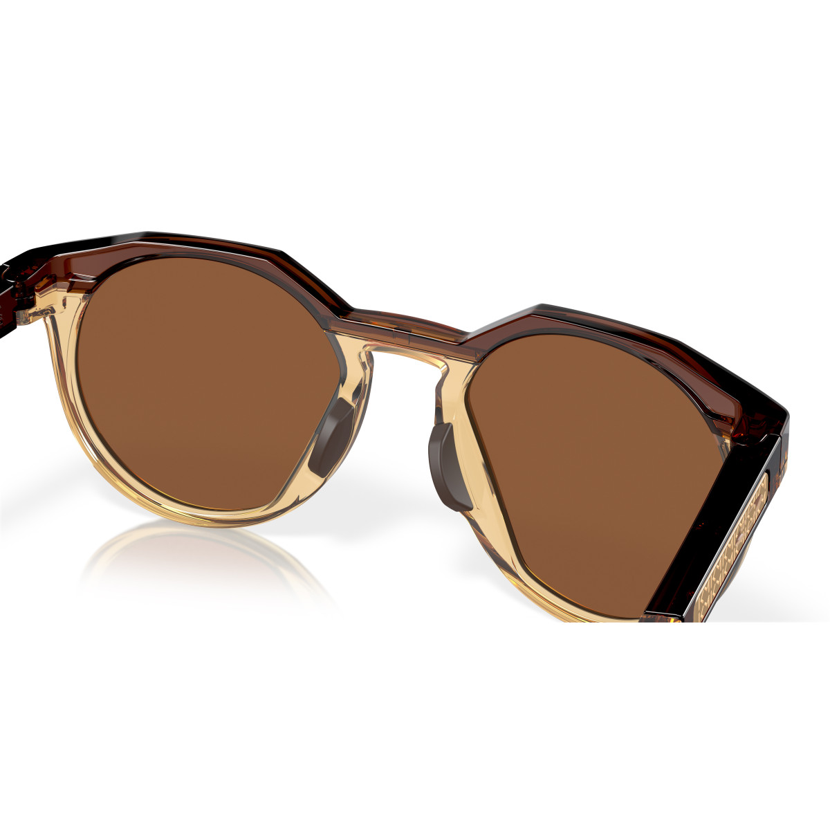Oakley Hstn saulesbrilles | Kylian Mbappé | Dark Amber Light Curry - Prizm Tungsten