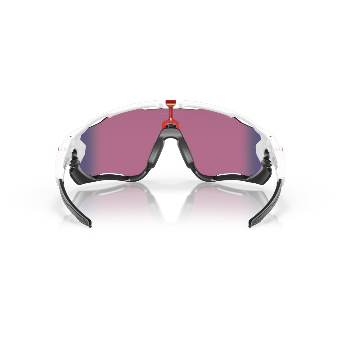 Oakley Jawbreaker saulesbrilles | Polished White - Prizm Road