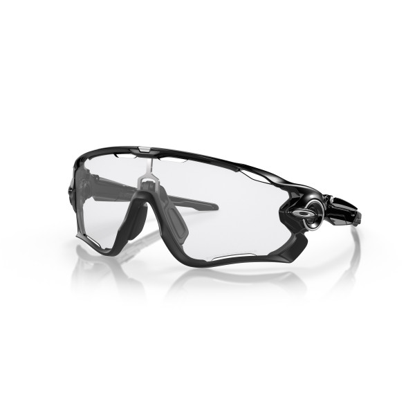 Oakley Jawbreaker saulesbrilles | Photochromic | Polished Black - Clear to Black Iridium