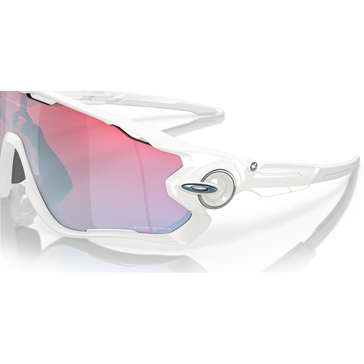 Oakley Jawbreaker saulesbrilles | Polished White - Prizm Snow Sapphire