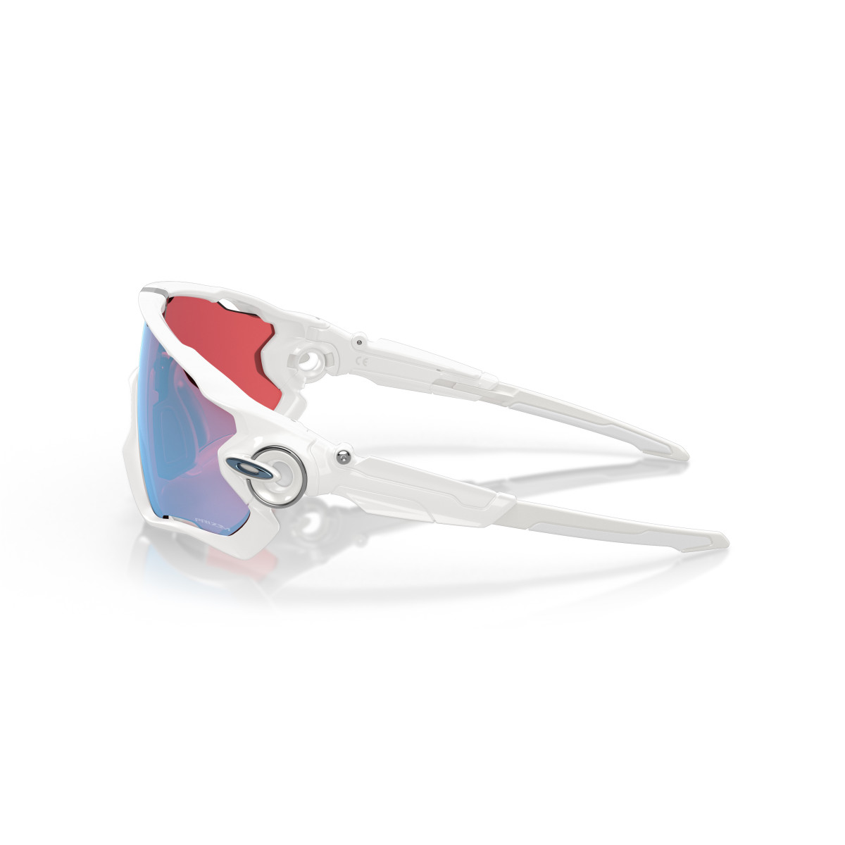 Oakley Jawbreaker saulesbrilles | Polished White - Prizm Snow Sapphire