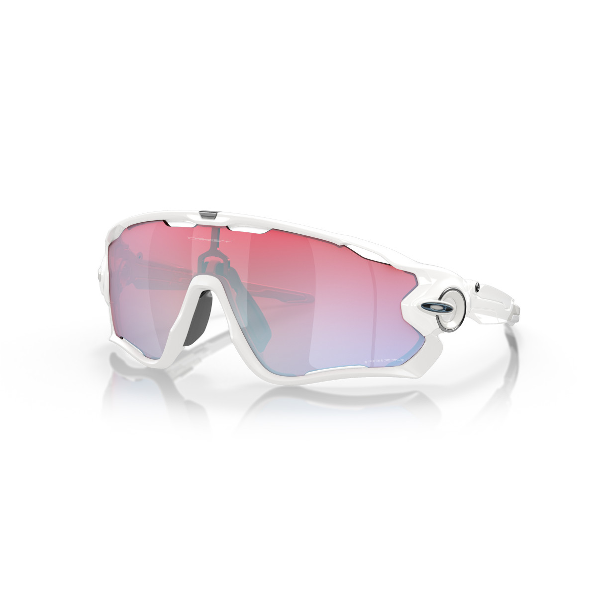 Oakley Jawbreaker saulesbrilles | Polished White - Prizm Snow Sapphire