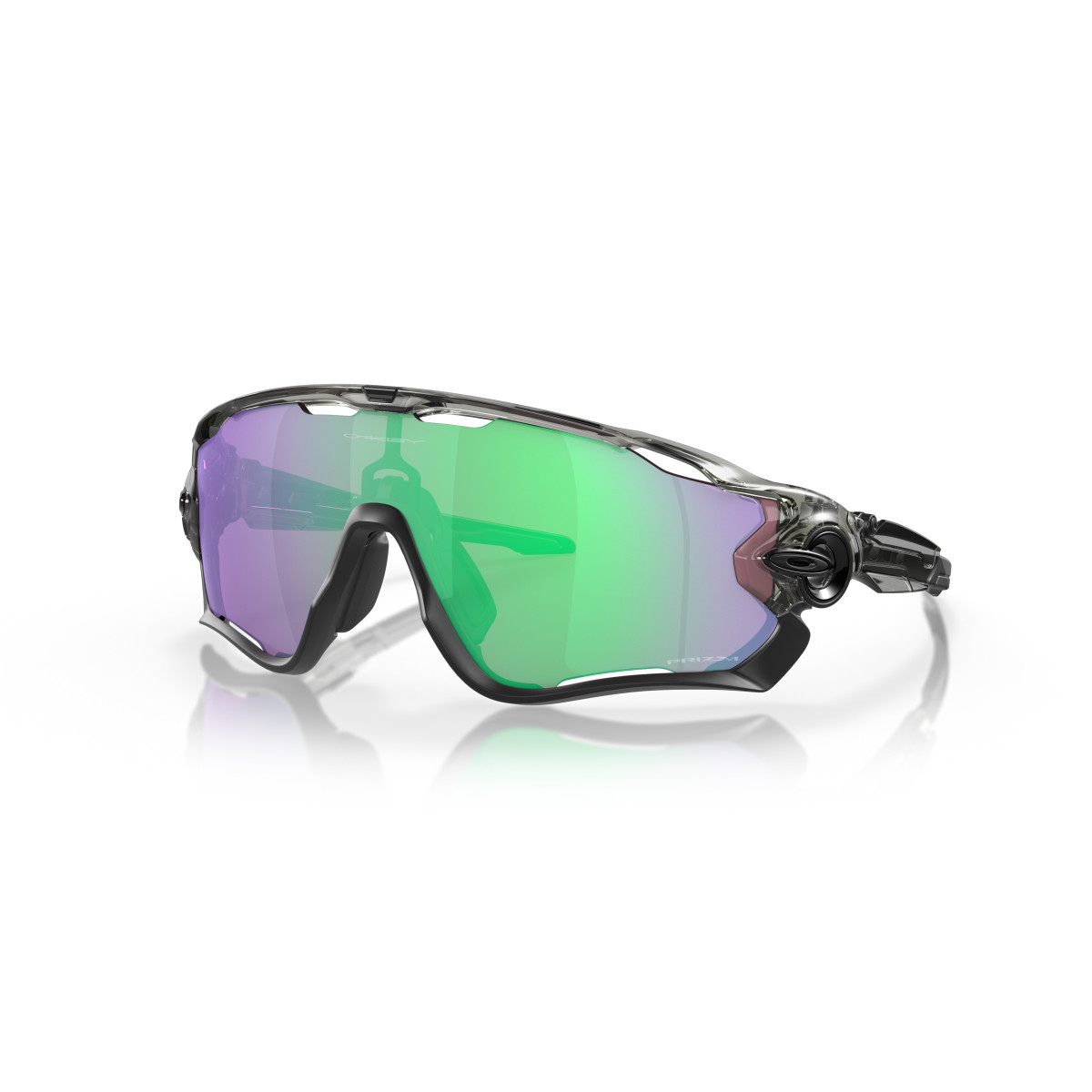 Oakley Jawbreaker saulesbrilles | Grey Ink - Prizm Road Jade