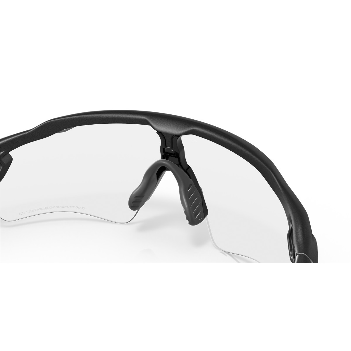 Oakley Radar Ev saulesbrilles | Photochromic | Steel - Clear to Black Iridium