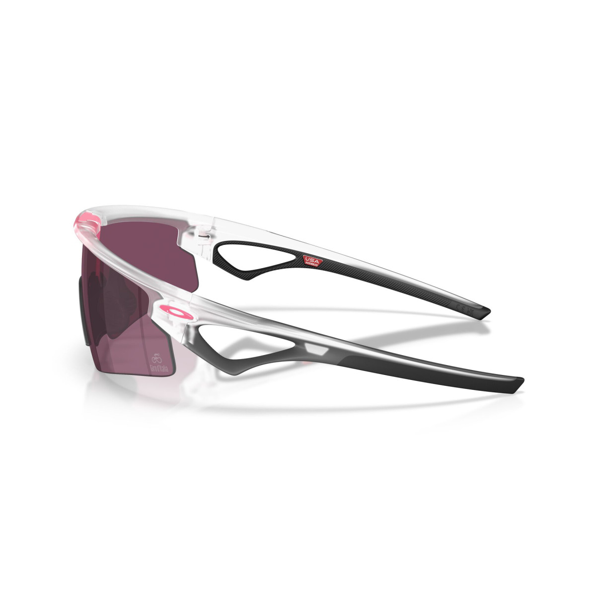 Oakley Sphaera™ Strike saulesbrilles | Giro d'Italia Collection | Matte Clear - Prizm Road Black