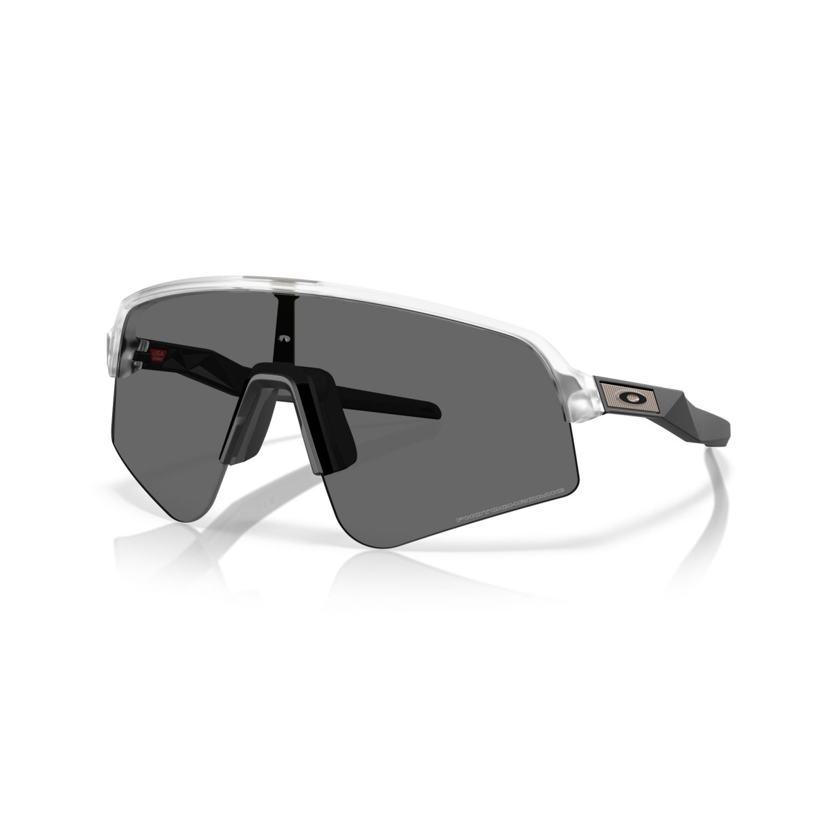 Oakley Sutro Lite Sweep saulesbrilles | Matte Clear - Clear to Black Iridium Photochromic
