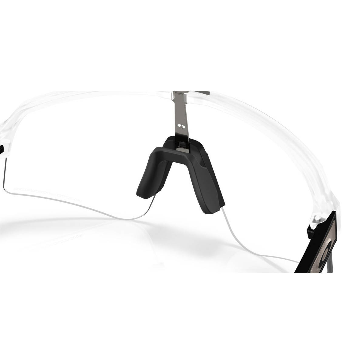 Oakley Sutro Lite Sweep saulesbrilles | Matte Clear - Clear to Black Iridium Photochromic