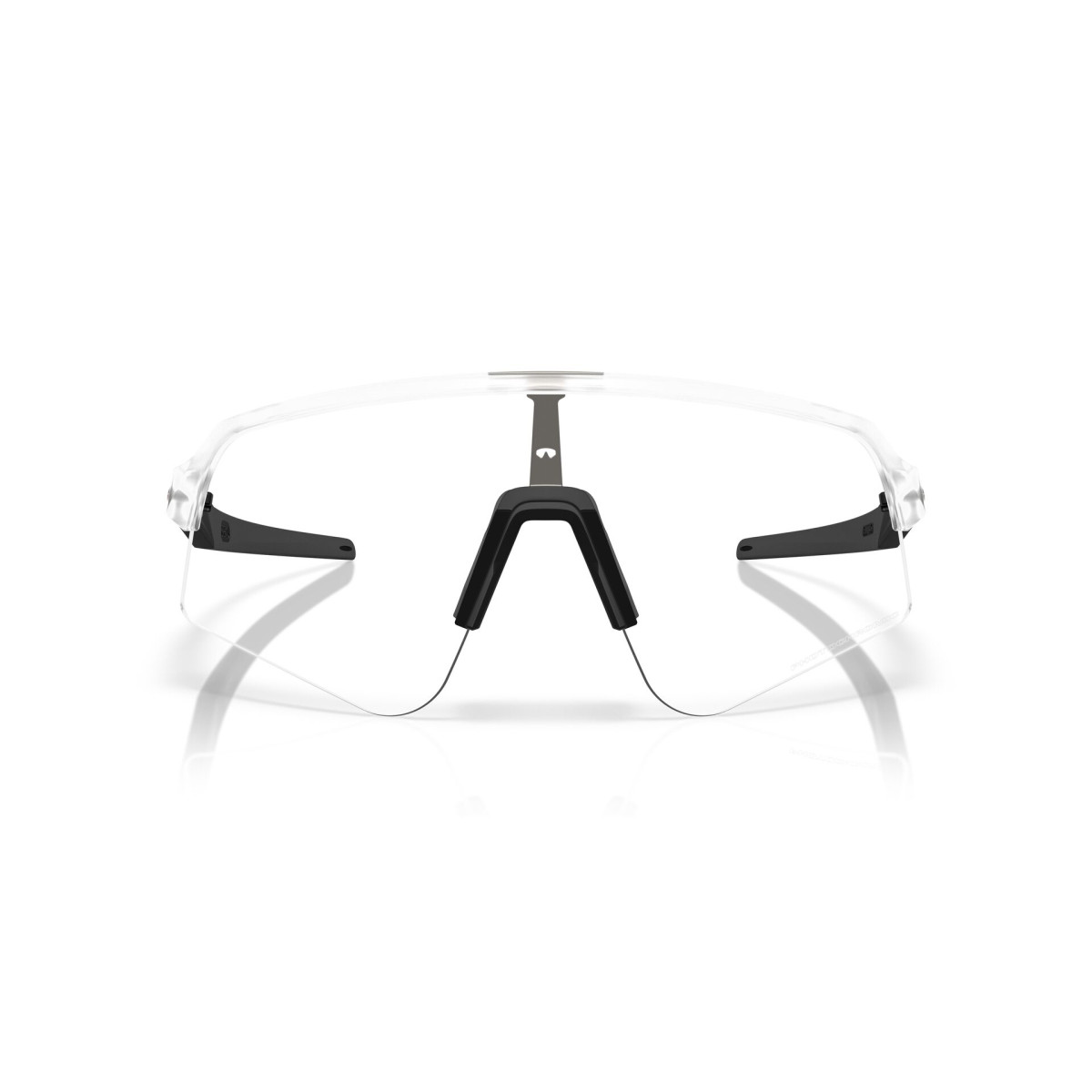 Oakley Sutro Lite Sweep saulesbrilles | Matte Clear - Clear to Black Iridium Photochromic
