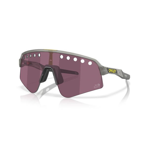 Oakley Sutro Lite Sweep Vented saulesbrilles | Tour De France Matt Grey Ink - Prizm Road Black