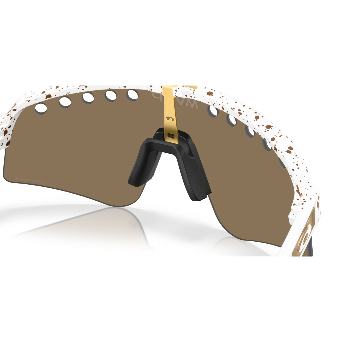 Oakley Sutro Lite Sweep Vented saulesbrilles | Red/gold Splatter - Prizm 24k