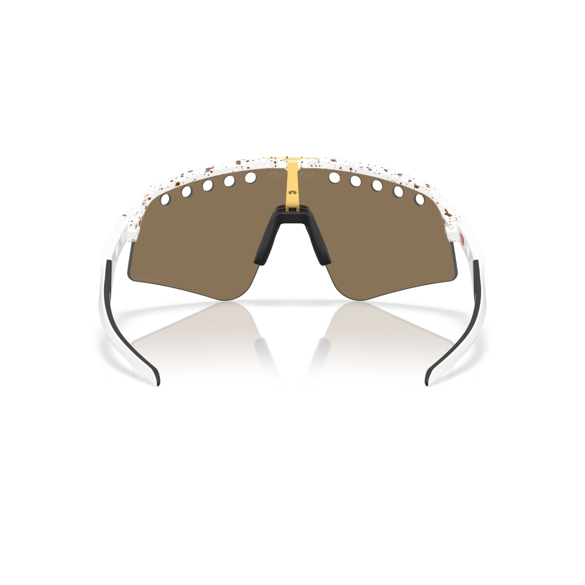 Oakley Sutro Lite Sweep Vented saulesbrilles | Red/gold Splatter - Prizm 24k