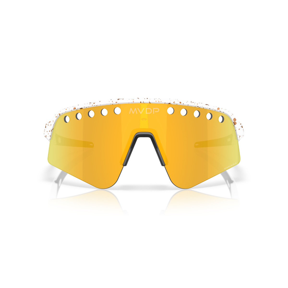 Oakley Sutro Lite Sweep Vented saulesbrilles | Red/gold Splatter - Prizm 24k