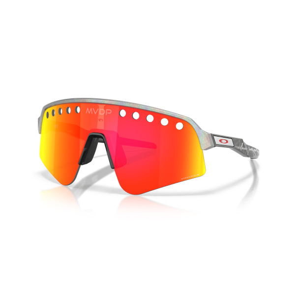 Oakley Sutro Lite Sweep Vented saulesbrilles | Mathieu Van Der Poel | Space Dust - Prizm Ruby