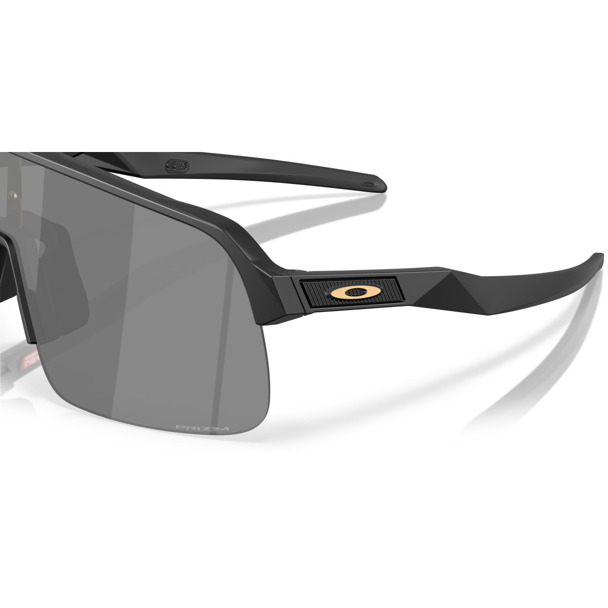 Oakley Sutro Lite S saulesbrilles | Matte Black - Prizm Black - Gold Logo