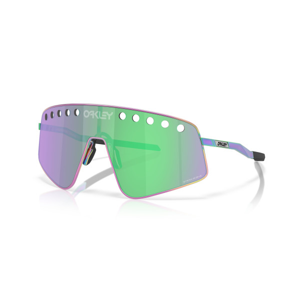 Oakley Sutro TI Sweep saulesbrilles | Polished Oil Slick - Prizm Road Jade