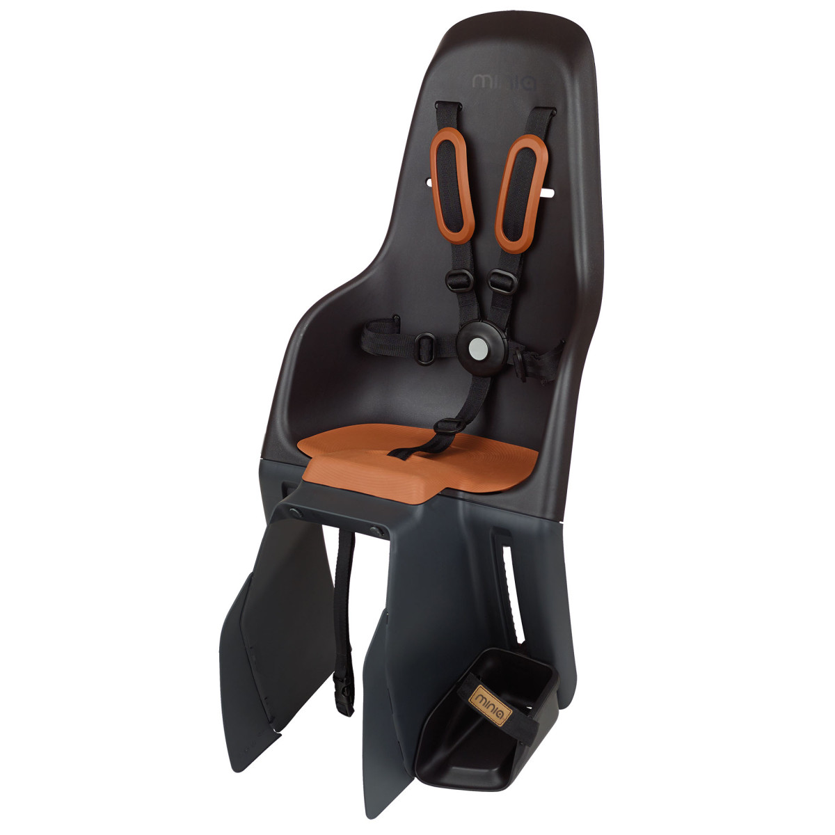 Polisport Minia CFS 26-29" uz bagāžnieka stiprināms bērnu velokrēsls | Black