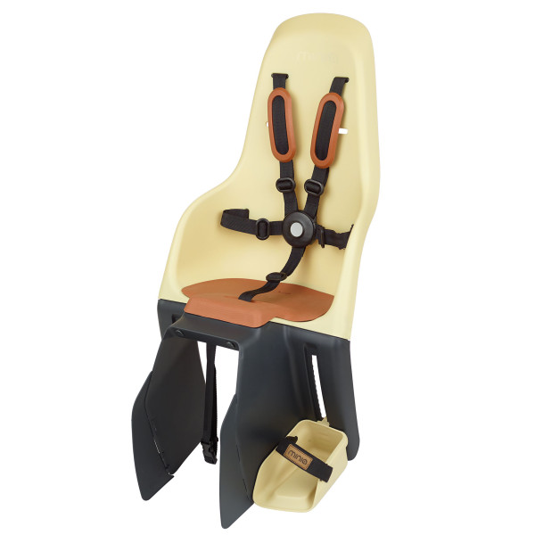 Polisport Minia CFS 26-29" uz bagāžnieka stiprināms bērnu velokrēsls | Yellow