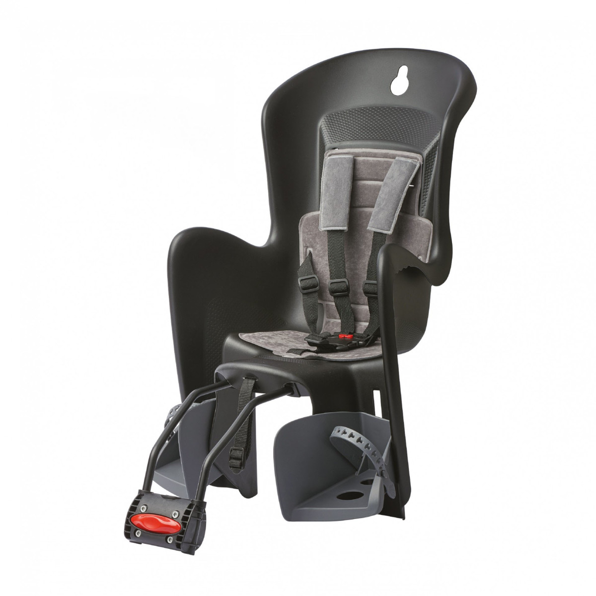 Polisport Bilby Maxi FF 26-28" bērnu velokrēsls | Black - Dark Grey