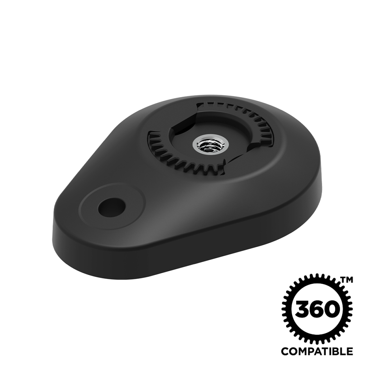 Quad Lock® 360 bāze - slēpta | Maza - caur kabeli