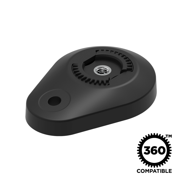 Quad Lock® 360 bāze - slēpta | Maza - caur kabeli