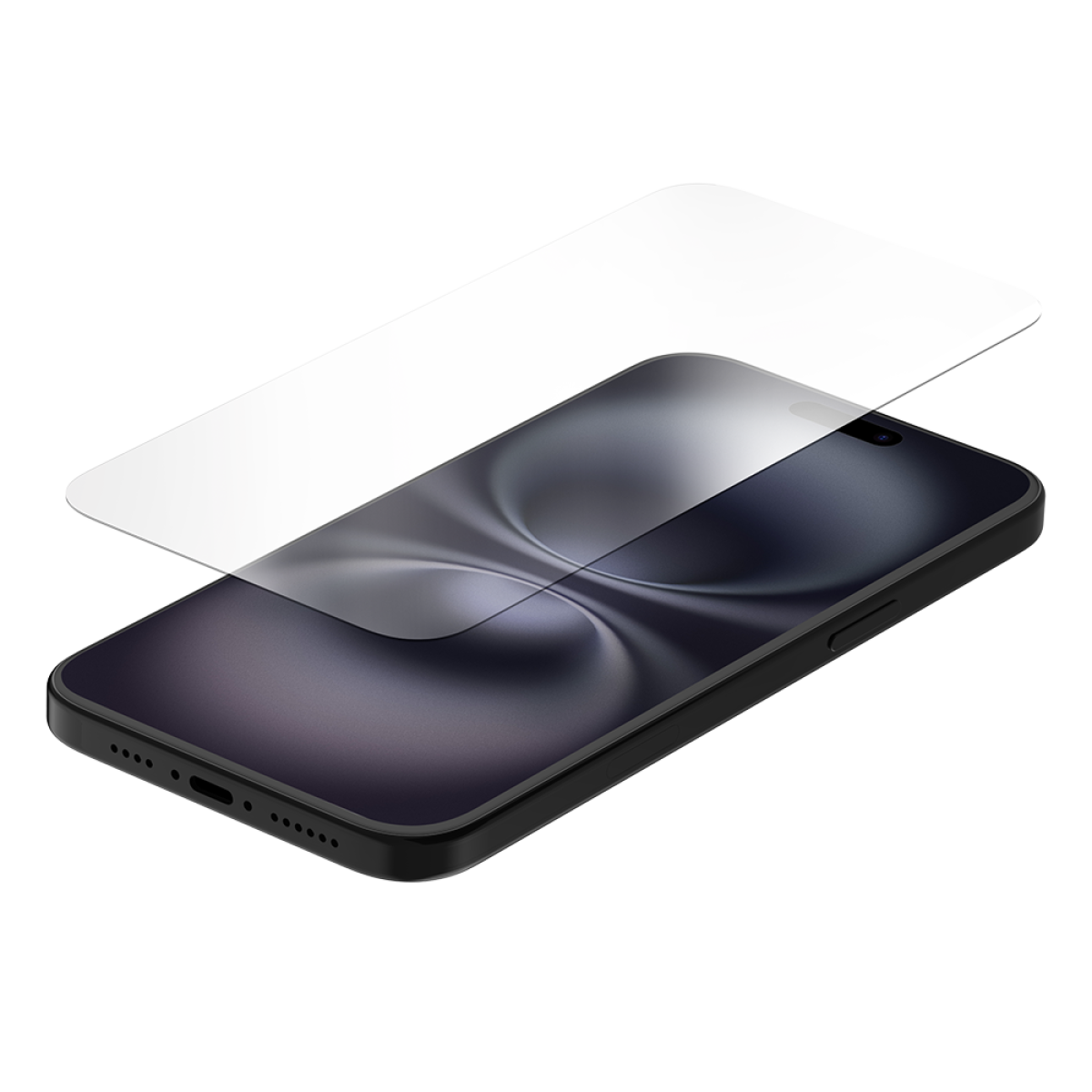 Quad Lock® stikla ekrāna aizsargs | iPhone 16 Plus