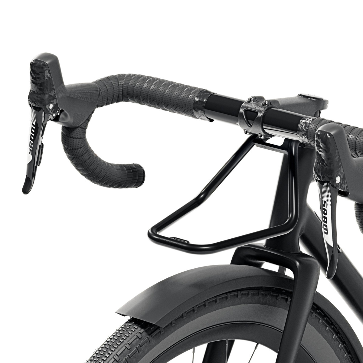Racktime VIEWIT 20-29"  priekšējais velosipēda bagāžnieks | Black