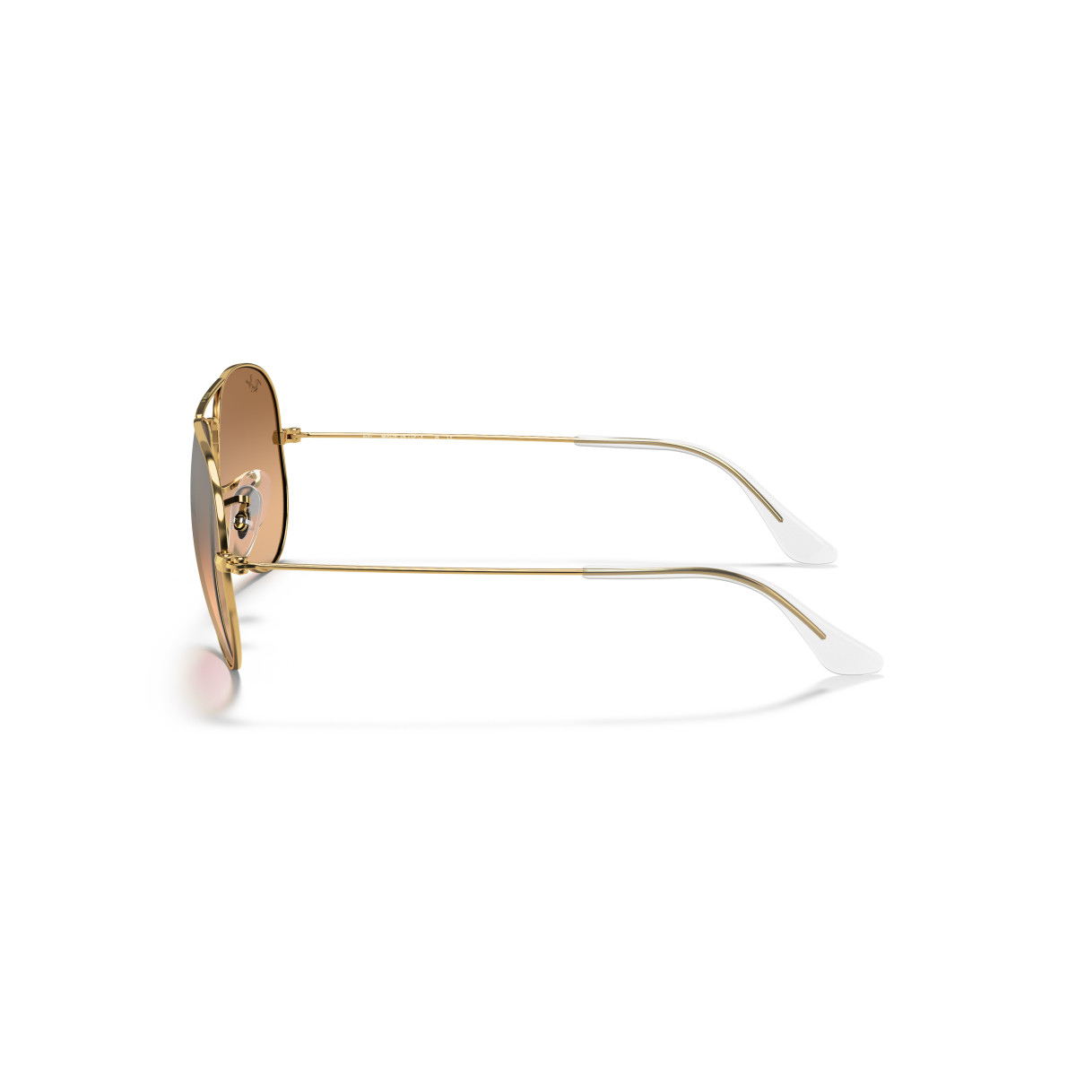 Ray-Ban Aviator Metal Large saulesbrilles | Arista Gold - Silver Pink