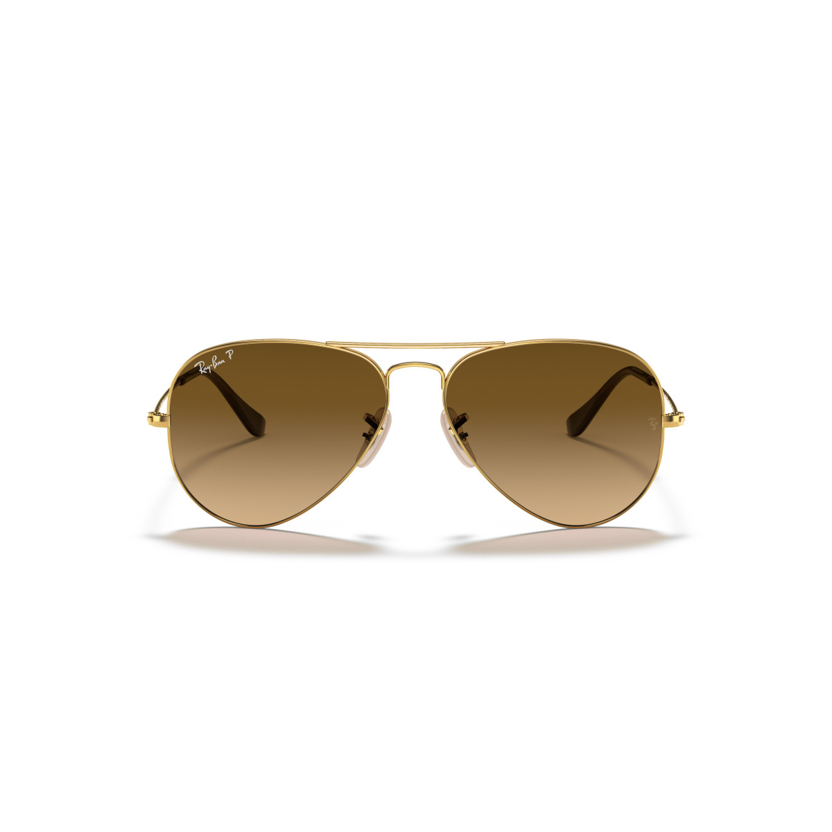 Ray-Ban Aviator Metal Large saulesbrilles | Polarised | Arista Gold - Brown