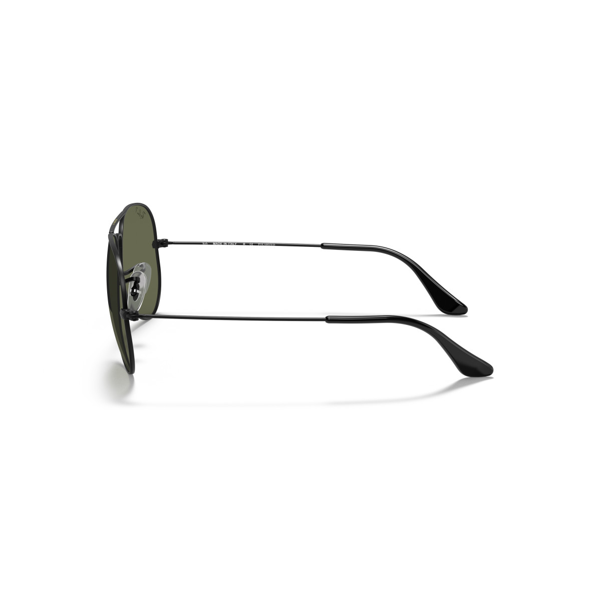 Ray-Ban Aviator Metal Large saulesbrilles | Polarised | Black - G-15 Green