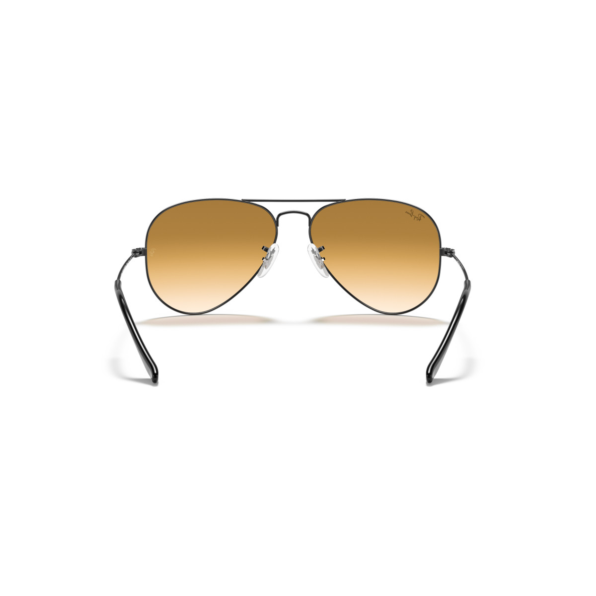 Ray-Ban Aviator Metal Large saulesbrilles | Gunmetal - Light Brown Gradient