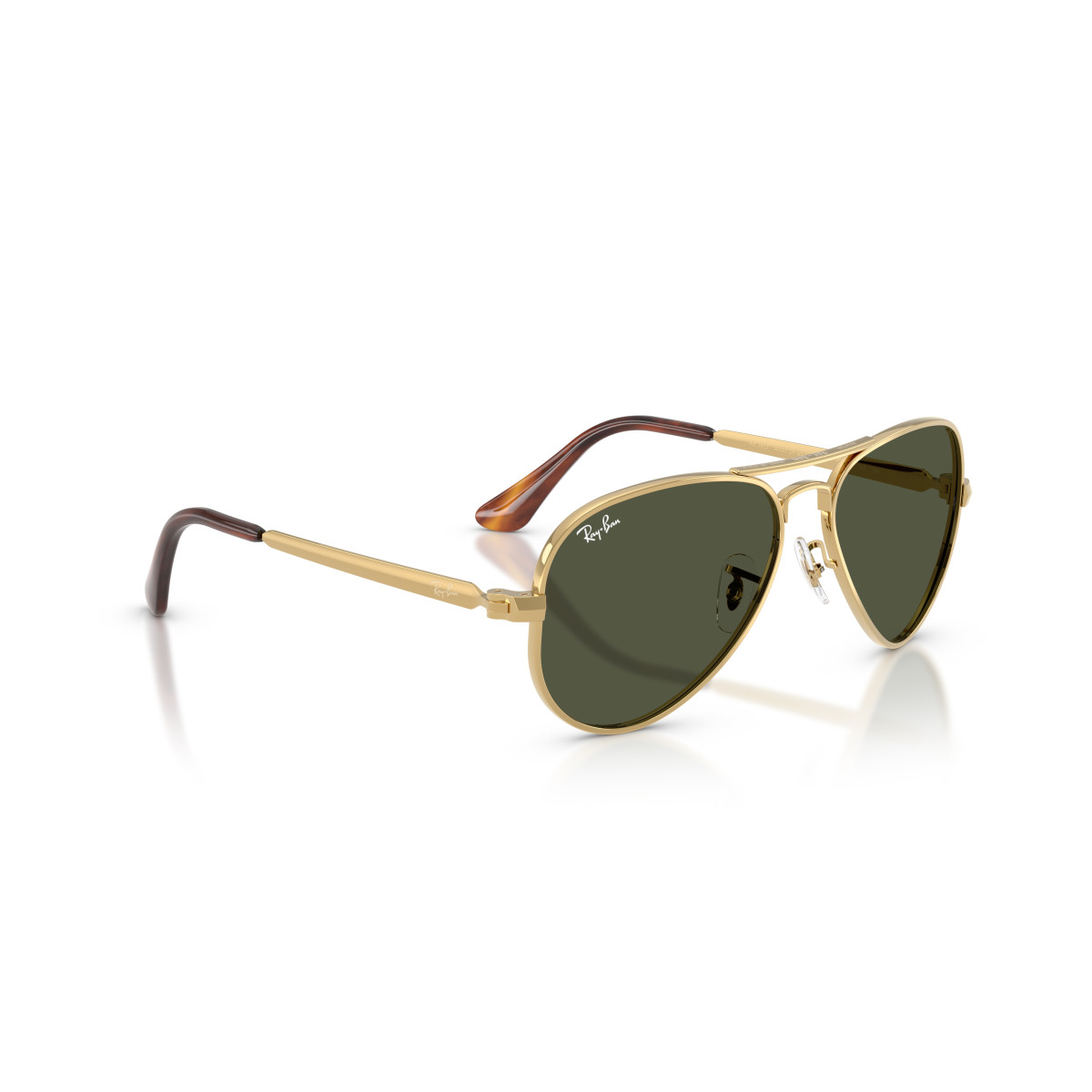 Ray-Ban Aviator Metal Max saulesbrilles | Arista Gold - Green