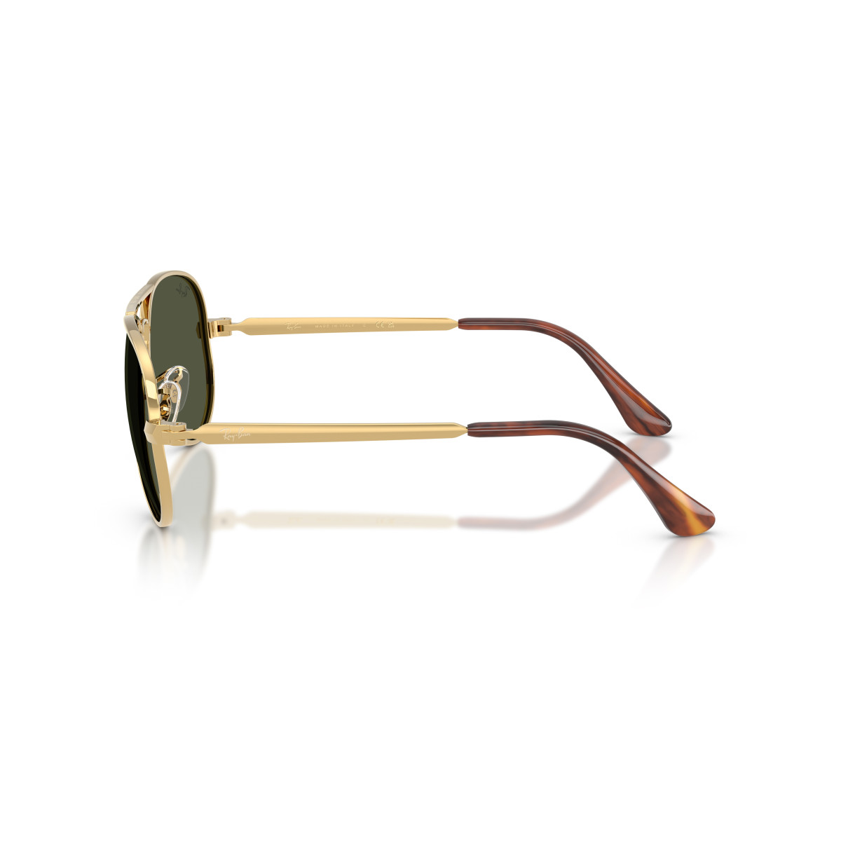 Ray-Ban Aviator Metal Max saulesbrilles | Arista Gold - Green